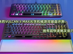 冰豹VULCAN II MAX光学机械游戏键盘评测_怎么样[多图]
