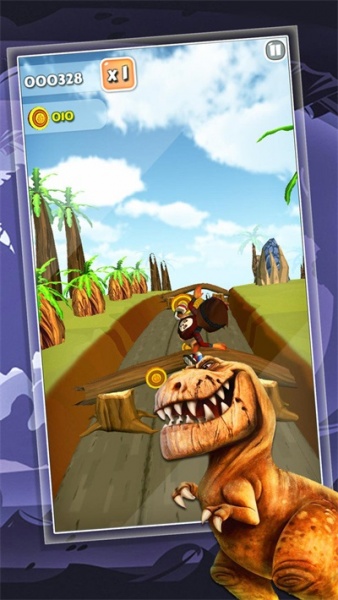 恐龙狩猎跑酷3D游戏下载_恐龙狩猎跑酷3D最新版下载v1.3 安卓版 运行截图3