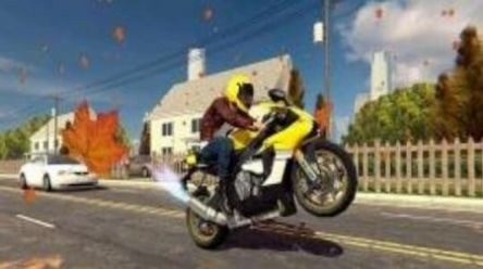 奔跑的摩托游戏下载_奔跑的摩托_奔跑的摩托游戏安卓手机版 运行截图1