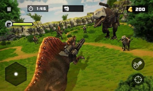 恐龙战争射击生存游戏手机版下载_恐龙战争射击生存安卓版下载v1.0.5 安卓版 运行截图2