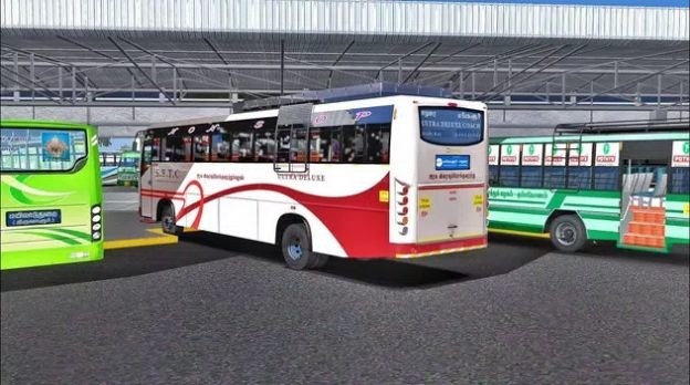 蔻驰公交司机模拟器3d游戏下载_蔻驰公交车驾驶手游下载_蔻驰公交车驾驶安卓版下载 运行截图2