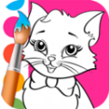小猫着色游戏免费版下载_小猫着色手机版下载v1.4.1 安卓版