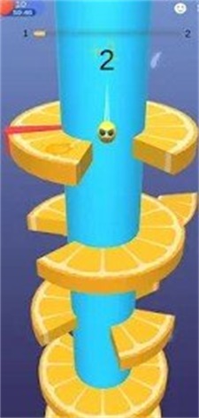 橙子螺旋跳跃最新版下载_橙子螺旋跳跃游戏下载v1 安卓版 运行截图1