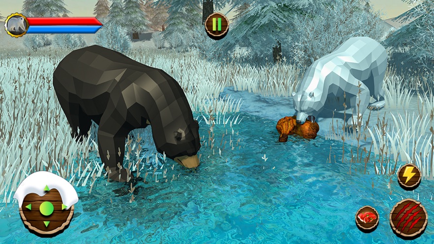 极地熊狩猎模拟器游戏中文版下载_极地熊狩猎模拟器免费版下载v1.0 安卓版 运行截图1