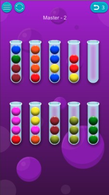 泡泡色彩排序游戏安卓版下载_泡泡色彩排序手机版下载v1.0 安卓版 运行截图3