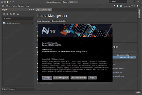 Altium NEXUS 4中文破解版下载_Altium NEXUS 4(PCB设计软件) v4.0.9 最新版下载 运行截图1