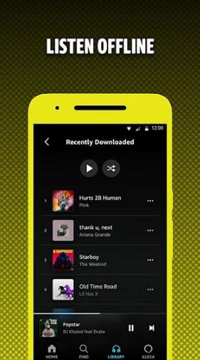 亚马逊音乐app安卓正式版_亚马逊音乐app官方下载手机版v22.13.7下载 运行截图1