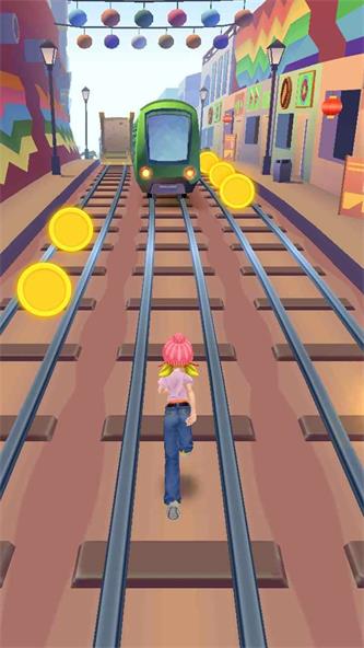 地铁3D冲刺游戏下载_地铁3D冲刺安卓版下载v3.2 安卓版 运行截图1