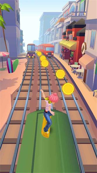 地铁3D冲刺游戏下载_地铁3D冲刺安卓版下载v3.2 安卓版 运行截图3