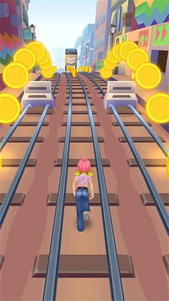 地铁3D冲刺游戏下载_地铁3D冲刺安卓版下载v3.2 安卓版 运行截图2