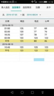 高血压记录本app下载_高血压记录本手机最新版下载v7.9 安卓版 运行截图2