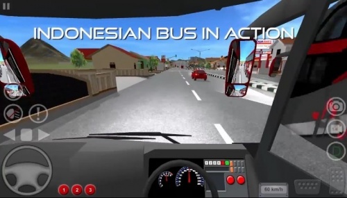 印尼巴车模拟器_印尼巴士模拟器2022中文版十八汉化_印尼巴士最新版游戏 运行截图2