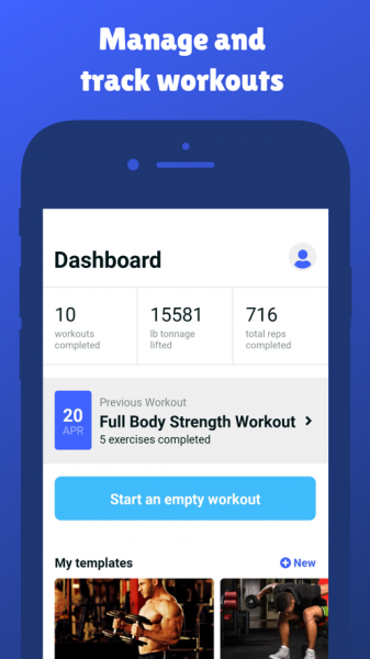 锻炼日记最新版下载_锻炼日记app下载v1.0 安卓版 运行截图2