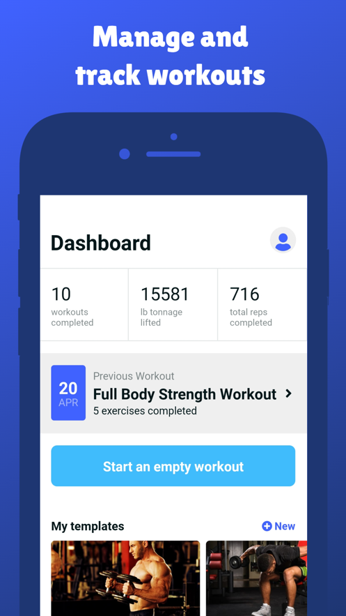 锻炼日记最新版下载_锻炼日记app下载v1.0 安卓版 运行截图2