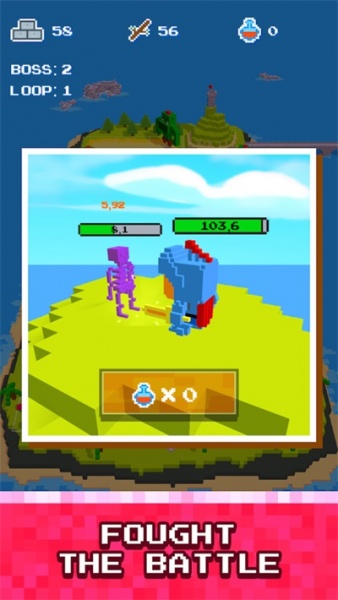 方块岛骑士最新版游戏下载_方块岛骑士安卓版下载v1.1 安卓版 运行截图1