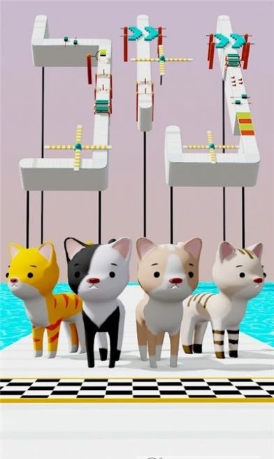 猫咪障碍赛3D安卓版下载_猫咪障碍赛3D游戏手机版下载v0.3 安卓版 运行截图2