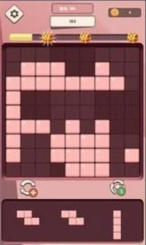 粉色方块拼图游戏下载_粉色方块拼图最新版下载v9.0.0 安卓版 运行截图1