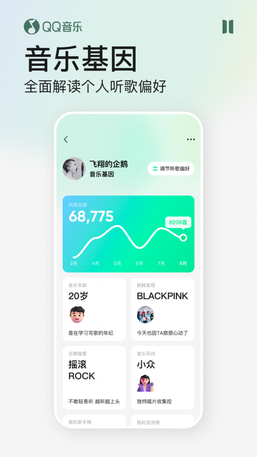 QQ音乐免绿钻版完美破解下载_QQ音乐安卓完美破解版v14.0.0.8