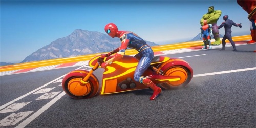 超人英雄赛车游戏免费版下载_超人英雄赛车最新版下载v1.11 安卓版 运行截图3