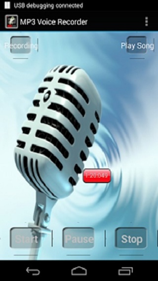 MP3录音机手机版下载_MP3录音机app下载v1.0.2 安卓版 运行截图1