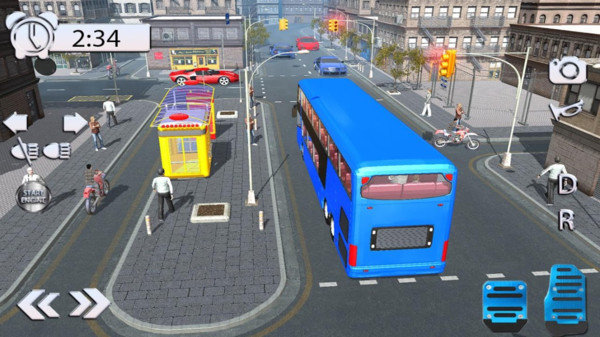城市长途汽车模拟器