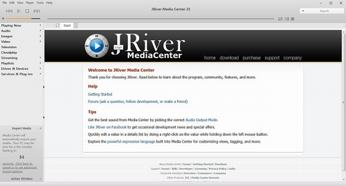 jriver media center官网版下载_jriver media center(多媒体管理播放软件) v26.0.80.0 最新版下载 运行截图1