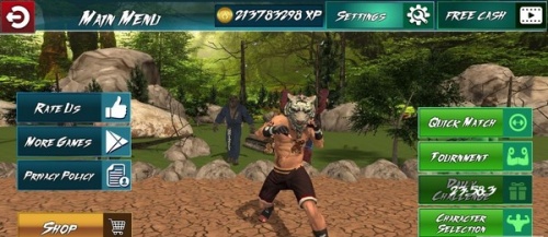 野生动物摔跤战士最新版游戏下载_野生动物摔跤战士手机版下载v1.2 安卓版 运行截图1