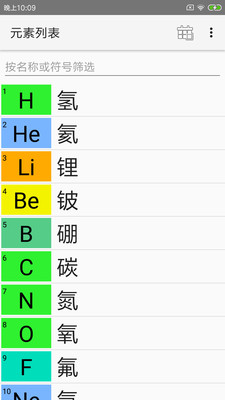 化学元素周期表app最新版_化学元素周期表app安卓下载V3.2.2 运行截图1