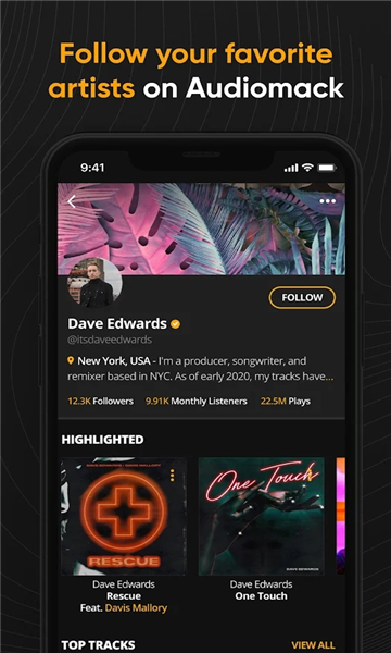 audiomack安卓中文版下载_audiomack中文版免费app下载安装v6.1.9 安卓版 运行截图3