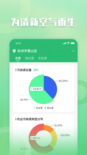 碧空环保管家软件下载_碧空环保管家最新版下载v1.1 安卓版 运行截图2