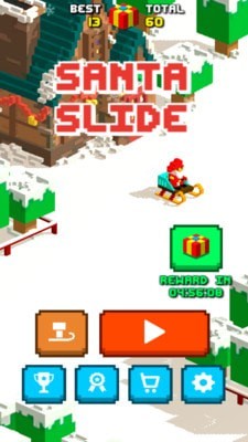 像素滑轮车圣诞游戏下载_像素滑轮车圣诞安卓版下载v1.0 安卓版 运行截图1