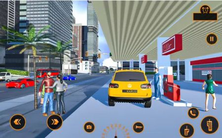 现代出租车驾驶模拟器中文版下载_现代出租车驾驶模拟器最新版下载v3 安卓版 运行截图2
