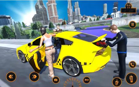 现代出租车驾驶模拟器中文版下载_现代出租车驾驶模拟器最新版下载v3 安卓版 运行截图3