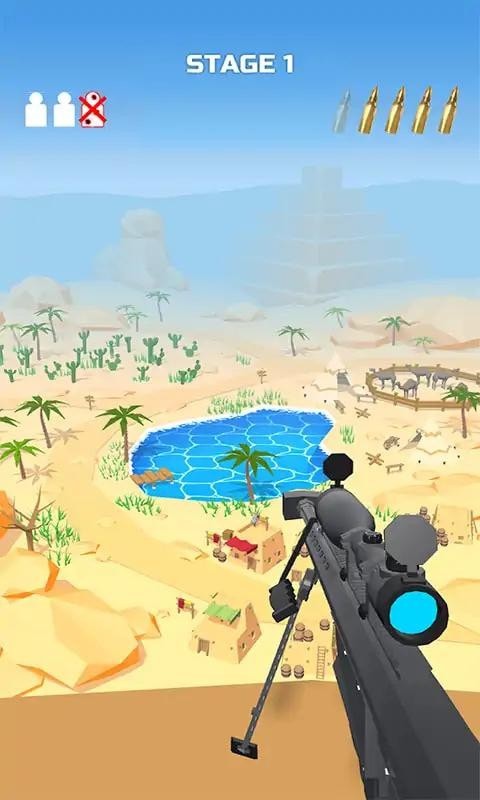 迷彩狙击手游戏最新版下载_迷彩狙击手免费武器版下载v0.1 安卓版 运行截图3