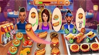 吧台厨师游戏最新版下载_吧台厨师免广告版下载v3.4 安卓版 运行截图1