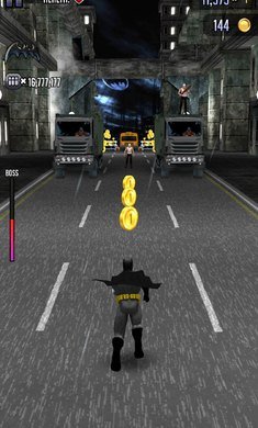 蝙蝠侠与闪电侠跑酷无限钻石金币破解修改版_蝙蝠侠与闪电侠跑酷手游下载V4.0.1 运行截图3