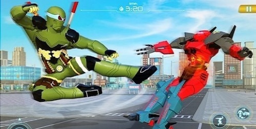 乌龟英雄汽车变形机器人射击游戏下载_乌龟英雄汽车变形机器人射击最新版下载v1.0.0 安卓版 运行截图1