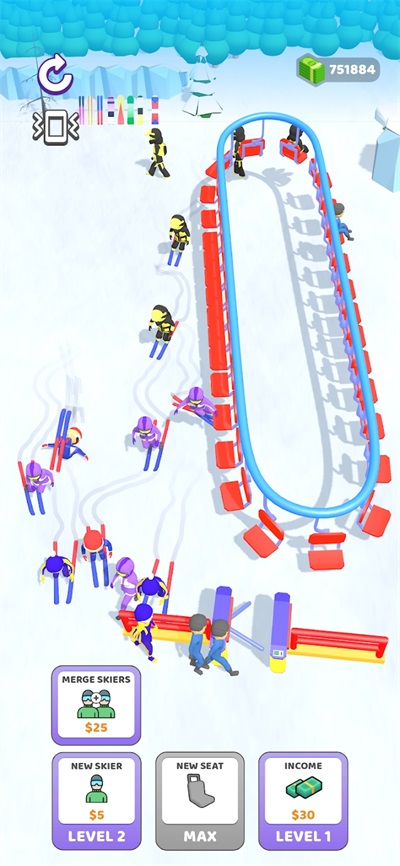 滑雪缆车点击器安卓免费解锁版下载_滑雪缆车点击器升级版下载v1.0.0 安卓版 运行截图3
