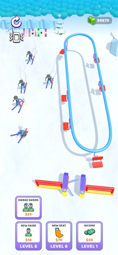 滑雪缆车点击器安卓免费解锁版下载_滑雪缆车点击器升级版下载v1.0.0 安卓版 运行截图1
