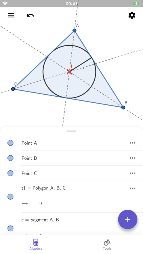 GeoGebra图形计算器app手机版下载_GeoGebra图形计算器最新版下载v5.0.734 安卓版 运行截图1