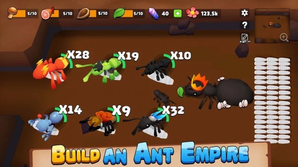 蚂蚁王国模拟器3D内置菜单免费版下载_蚂蚁王国模拟器3D免广告游戏下载v1.0 安卓版 运行截图3