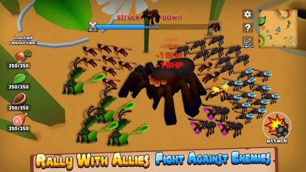 蚂蚁王国模拟器3D内置菜单免费版下载_蚂蚁王国模拟器3D免广告游戏下载v1.0 安卓版 运行截图1
