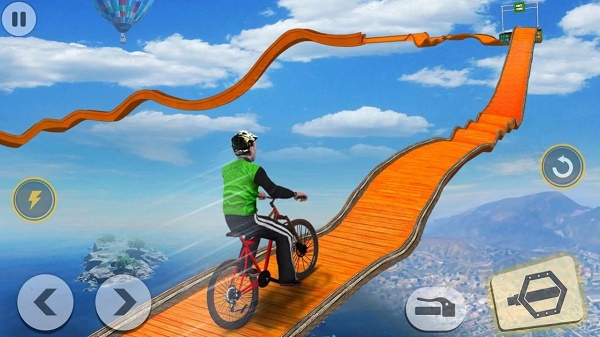 疯狂自行车特技赛3D手机版下载_疯狂自行车特技赛3D最新版下载v1.3 安卓版 运行截图3
