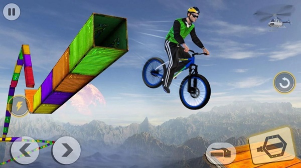 疯狂自行车特技赛3D手机版下载_疯狂自行车特技赛3D最新版下载v1.3 安卓版 运行截图2
