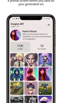 ImagineART艺术照app免费版下载_ImagineART最新版下载v1.4 安卓版 运行截图1