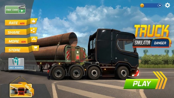重型卡车模拟器2游戏最新版下载_重型卡车模拟器2手机版下载v1.2 安卓版 运行截图1