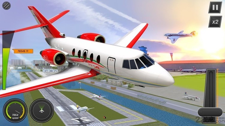 城市飞机飞行模拟器下载_城市飞行员模拟器下载_城市飞行员模拟器 运行截图3