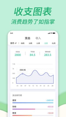 家庭共享记账本app安卓版免费下载_家庭共享记账本app绿色无毒版下载v1.0.8 安卓版 运行截图3