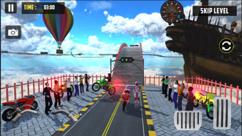自行车赛车手机版游戏下载_自行车赛车最新版下载v1.0 安卓版 运行截图3