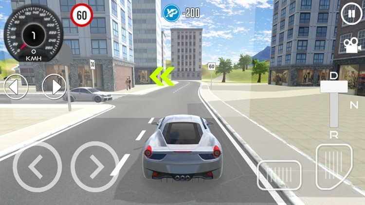 真实城市汽车模拟_真实模拟城市驾驶汽车游戏_真实城市赛车模拟器 运行截图2
